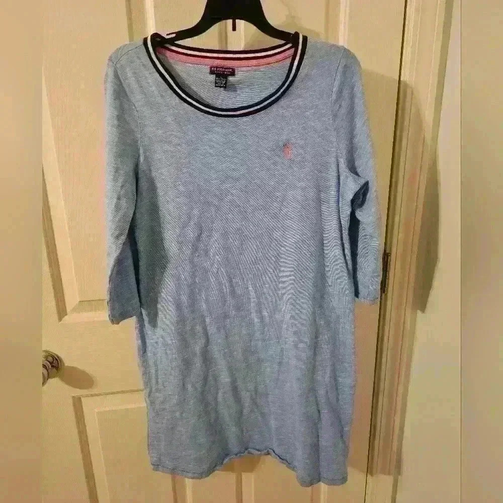 U.S Polo Assn. SPACE DYE Dress Size L